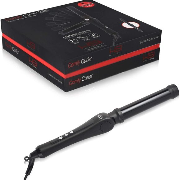 HSI Professional Comfy Curler Foldable Curling Iron Wand 1.25 inch - Folding - Picture 1 of 1